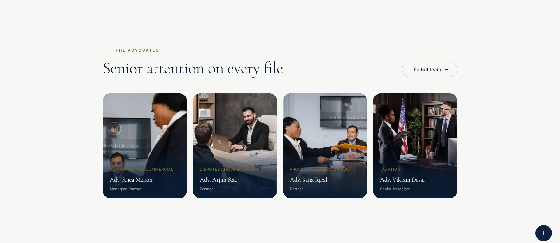 NovaLex - Law firm website template screenshot 4